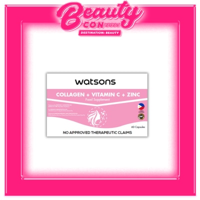 WATSONS GENERICS WATSONS GENERICS Collagen + Vitamin C + Zinc 1 350mg (Sold Per Piece)