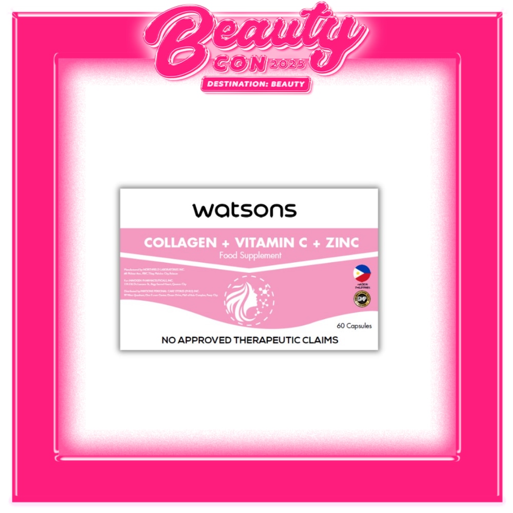 WATSONS GENERICS Collagen + Vitamin C + Zinc 1 350mg (Sold Per Piece)