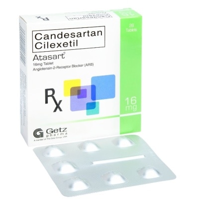 ATASART Candesartan Cilexetil 16mg 1 Tablet[PRESCRIPTION REQUIRED]