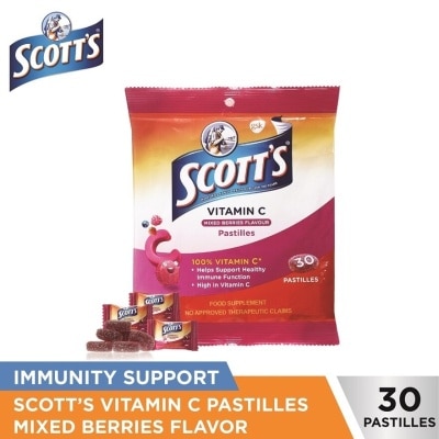 SCOTTS Pastilles Mixed Berries Foil Pack 30 Pastilles