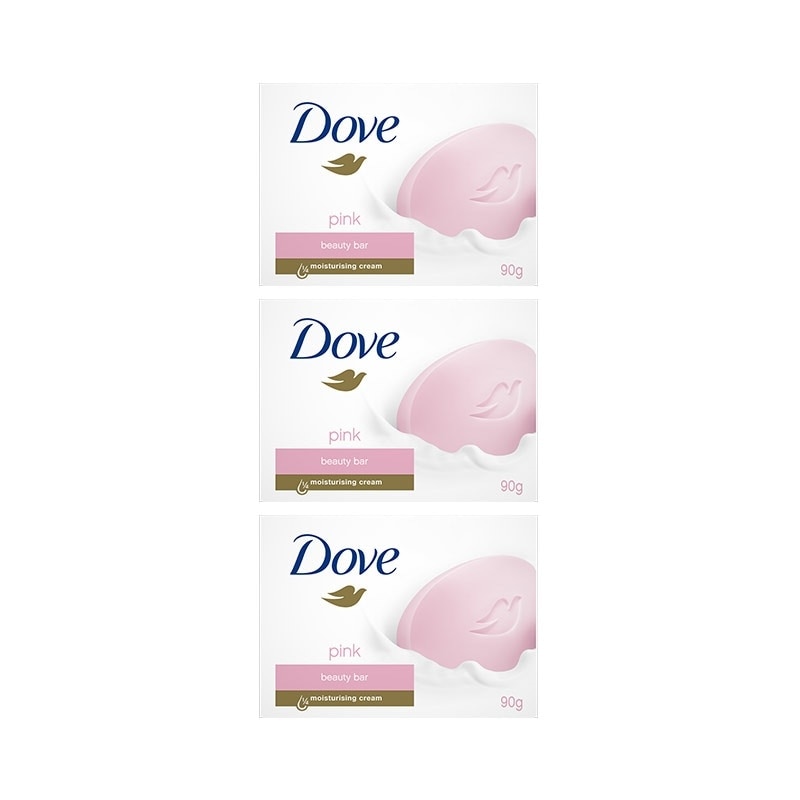 Dove Pink Beauty Bar 3s 90g