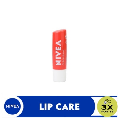NIVEA NIVEA Peach Shine Lip Balm 4.8g