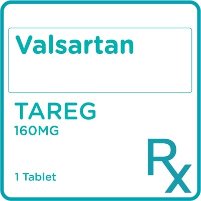 TAREG Valsartan 160mg 1 Tablet [PRESCRIPTION REQUIRED]