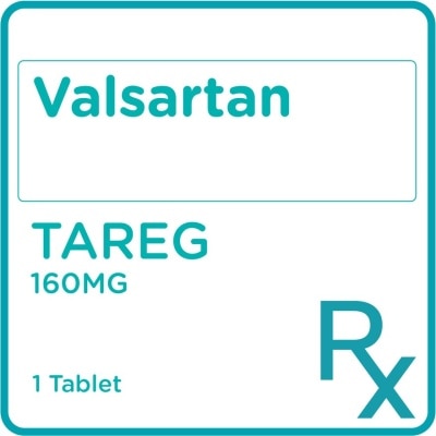 TAREG TAREG Valsartan 160mg Sold Per Piece [PRESCRIPTION REQUIRED]