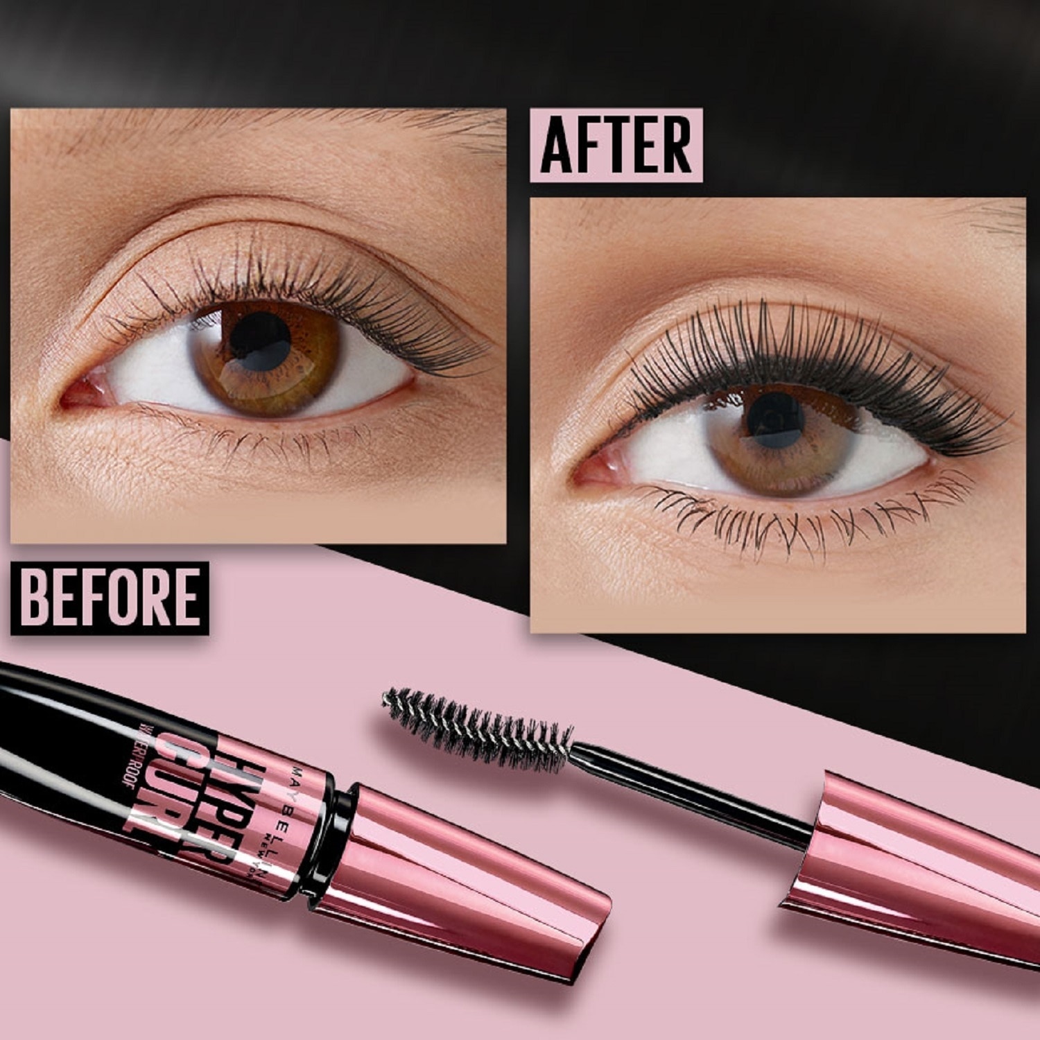 Volume Express Hypercurl Mascara - Very Black