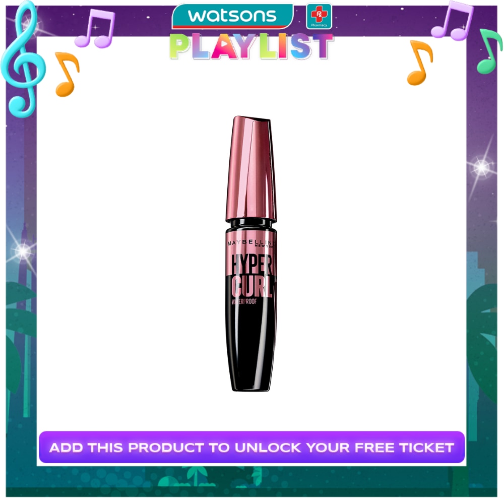 MAYBELLINE Volume Express Hypercurl Mascara - Very Black