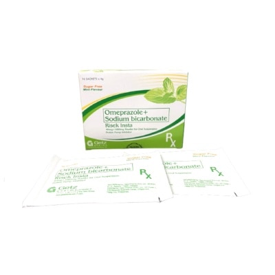 RISEK Omeprazole + Sodium Bicarbonate 40mg/1680mg 1 Sachet[PRESCRIPTION REQUIRED]
