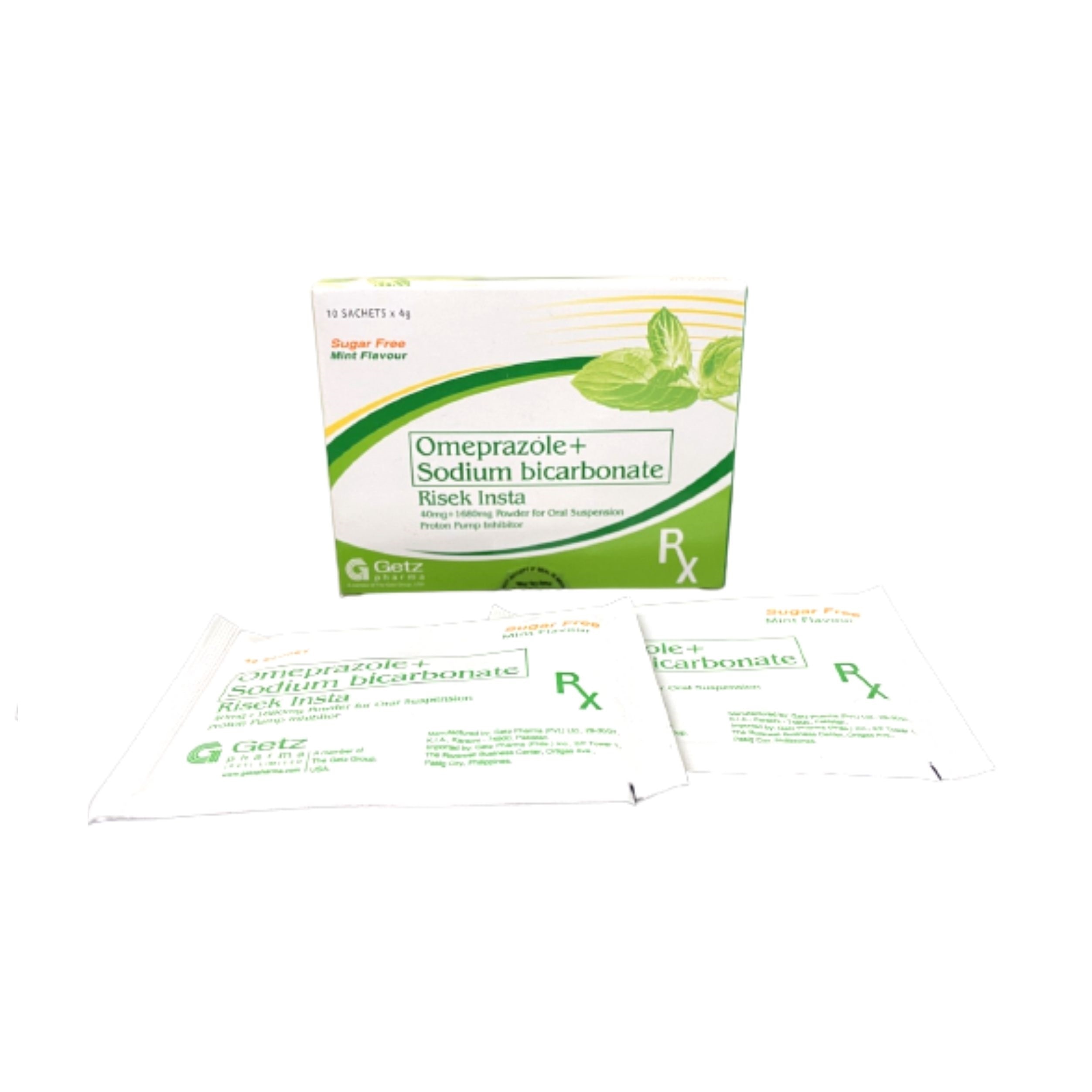 Omeprazole + Sodium Bicarbonate 40mg/1680mg 1 Sachet[PRESCRIPTION REQUIRED]