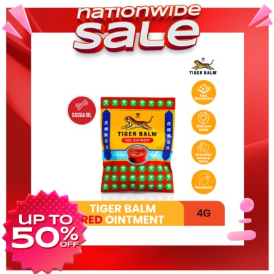 TIGERBALM Red Ointment 4g