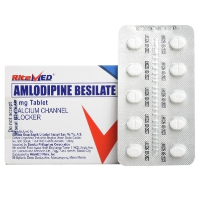 RITEMED Ritemed Amlodipine 5mg 1 Tablet [Prescription Required]