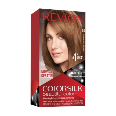 REVLON Colorsilk Beautiful Color Light Golden Brown 54