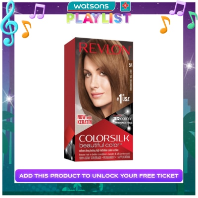 REVLON Colorsilk Beautiful Color Light Golden Brown 54