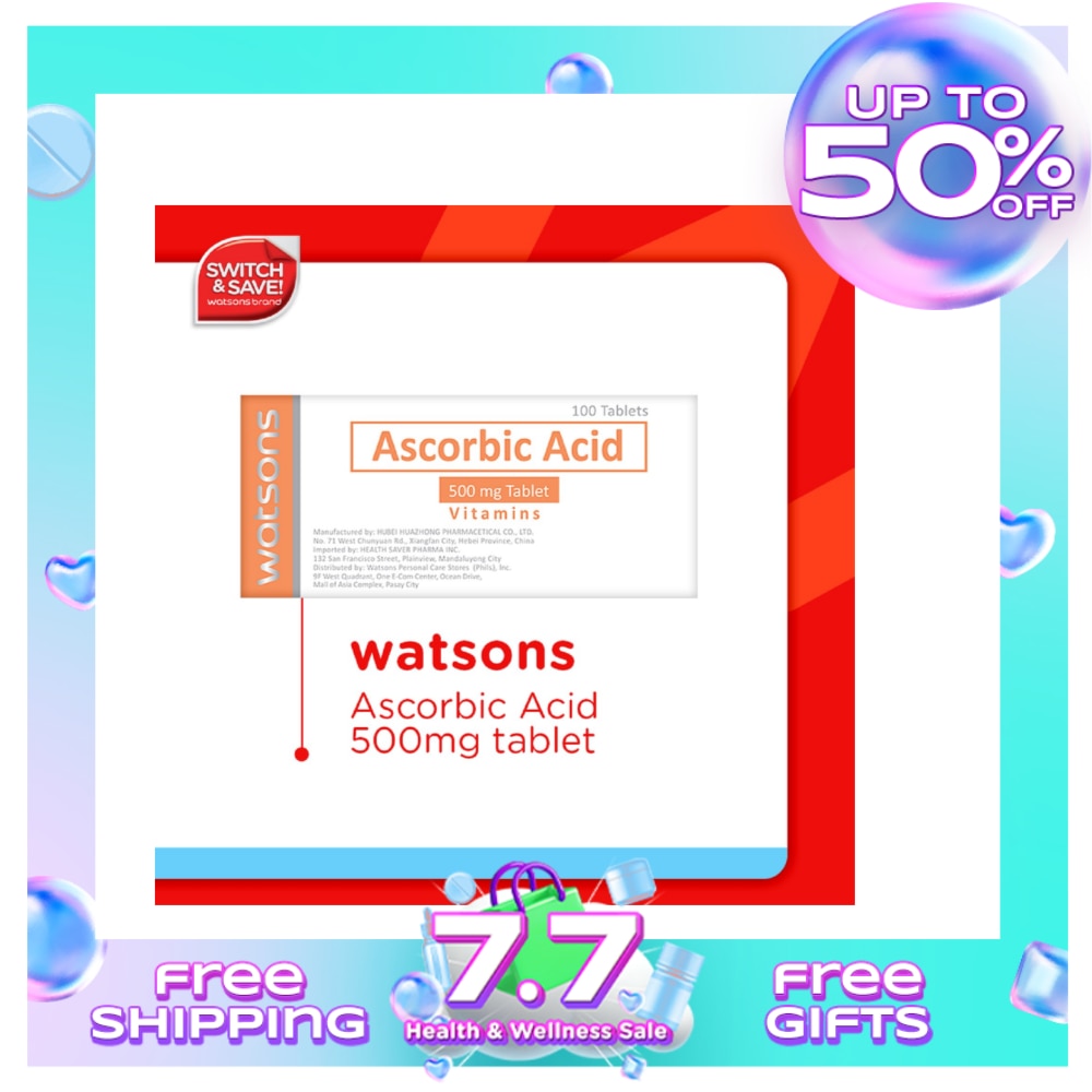 Ascorbic acid 500mg 1 Tablet