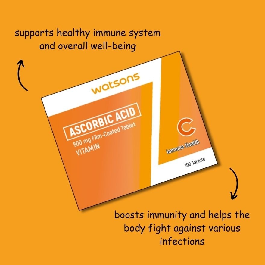 Ascorbic acid 500mg 1 Tablet