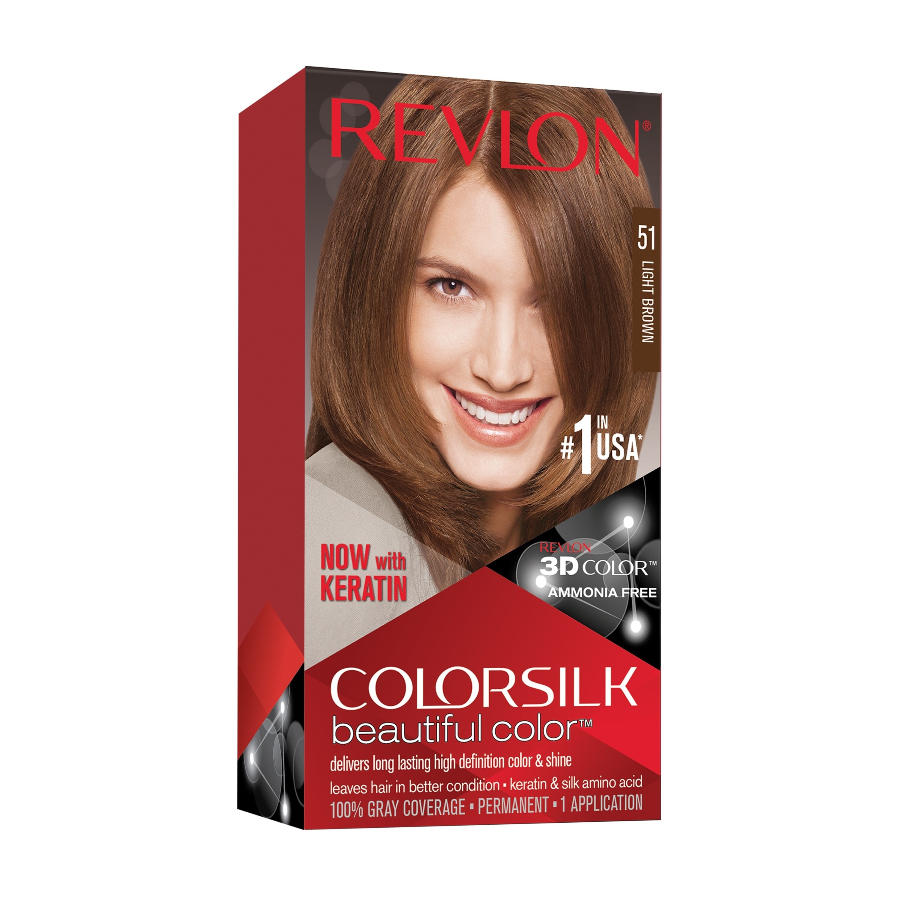 Colorsilk Beautiful Color 51 Light Brown 130ml