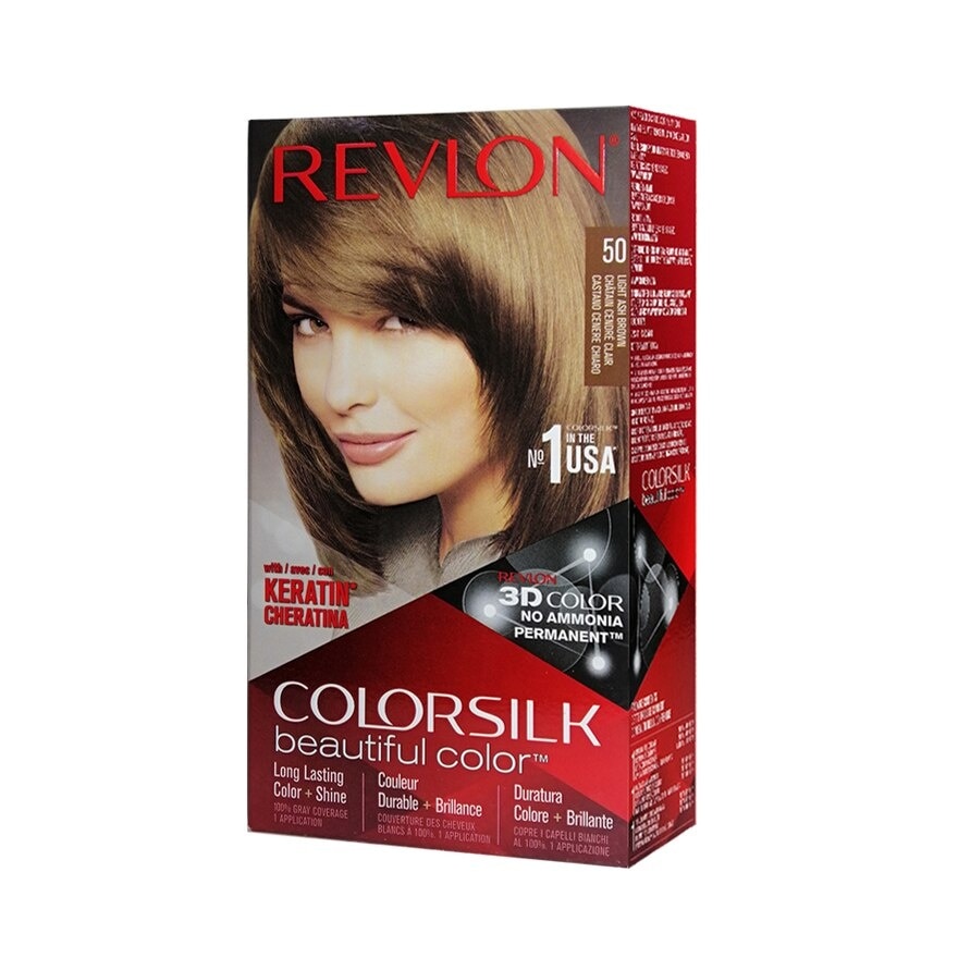 Colorsilk Light Ash Brown 50