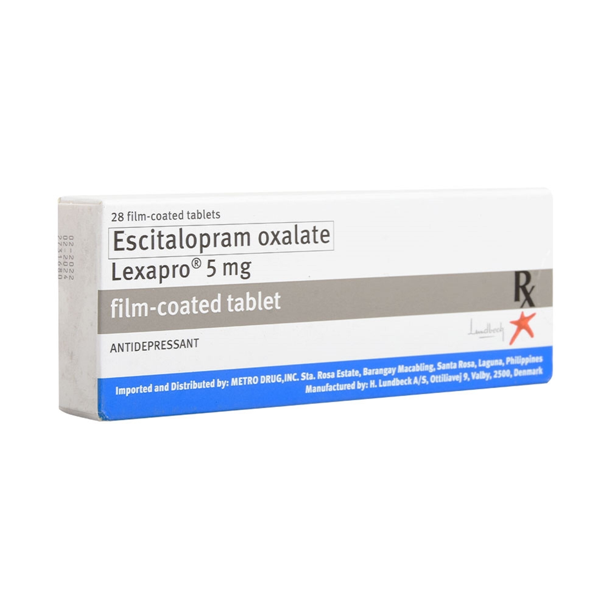 Escitalopram Oxalate 5mg 1 Tablet [PRESCRIPTION REQUIRED]