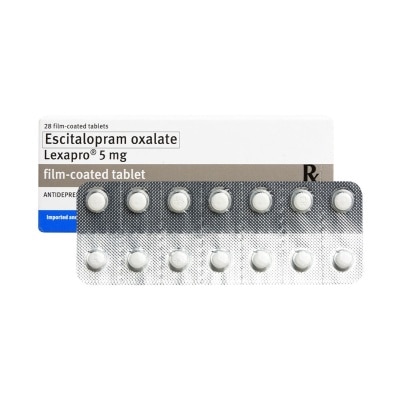 LEXAPRO Escitalopram Oxalate 5mg 1 Tablet [PRESCRIPTION REQUIRED]