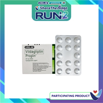 PROGLIN Vildagliptin 50mg 1 Tablet [PRESCRIPTION REQUIRED] image