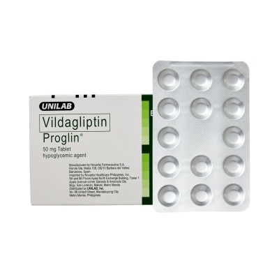 PROGLIN Vildagliptin 50mg 1 Tablet [PRESCRIPTION REQUIRED]