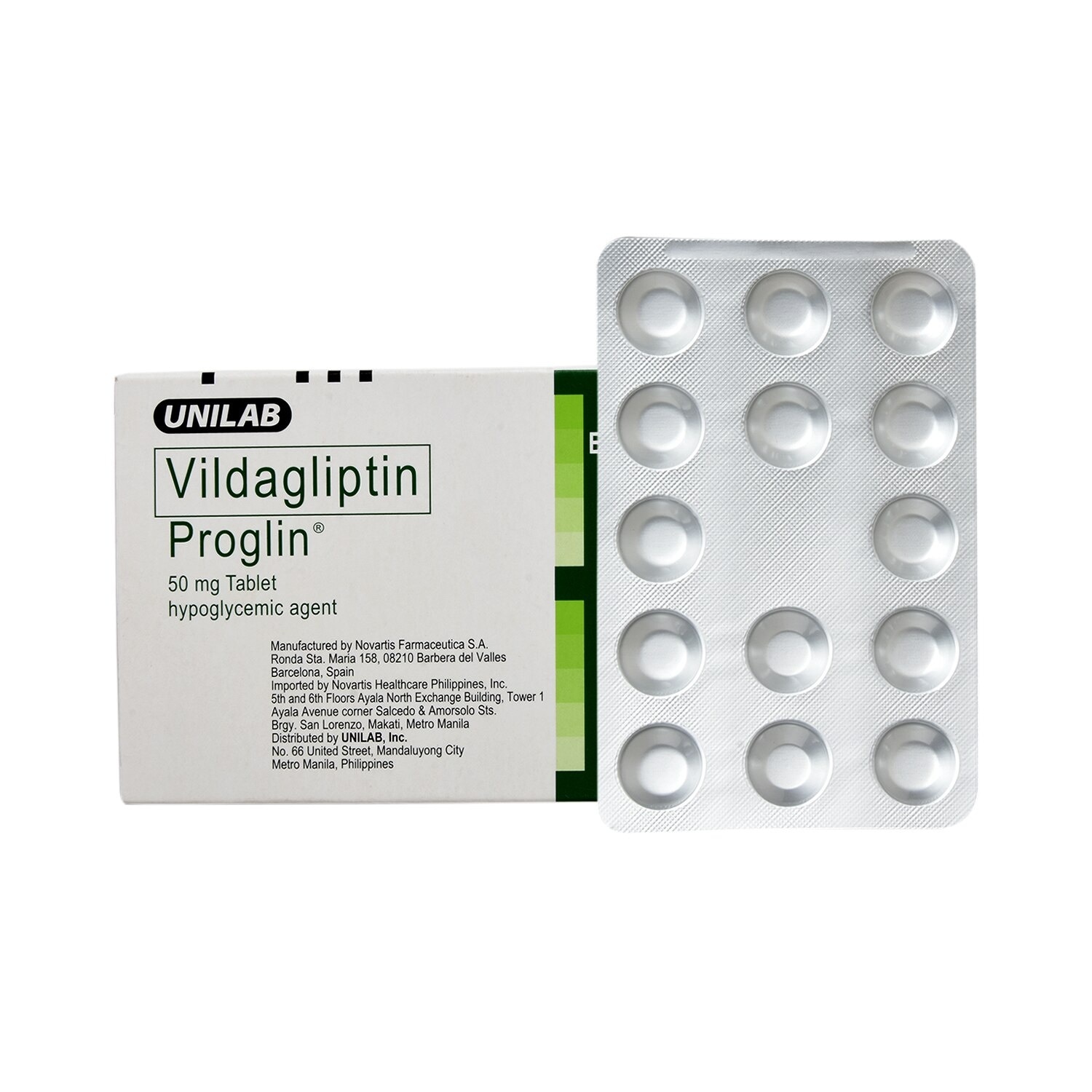 Vildagliptin 50mg 1 Tablet [PRESCRIPTION REQUIRED]