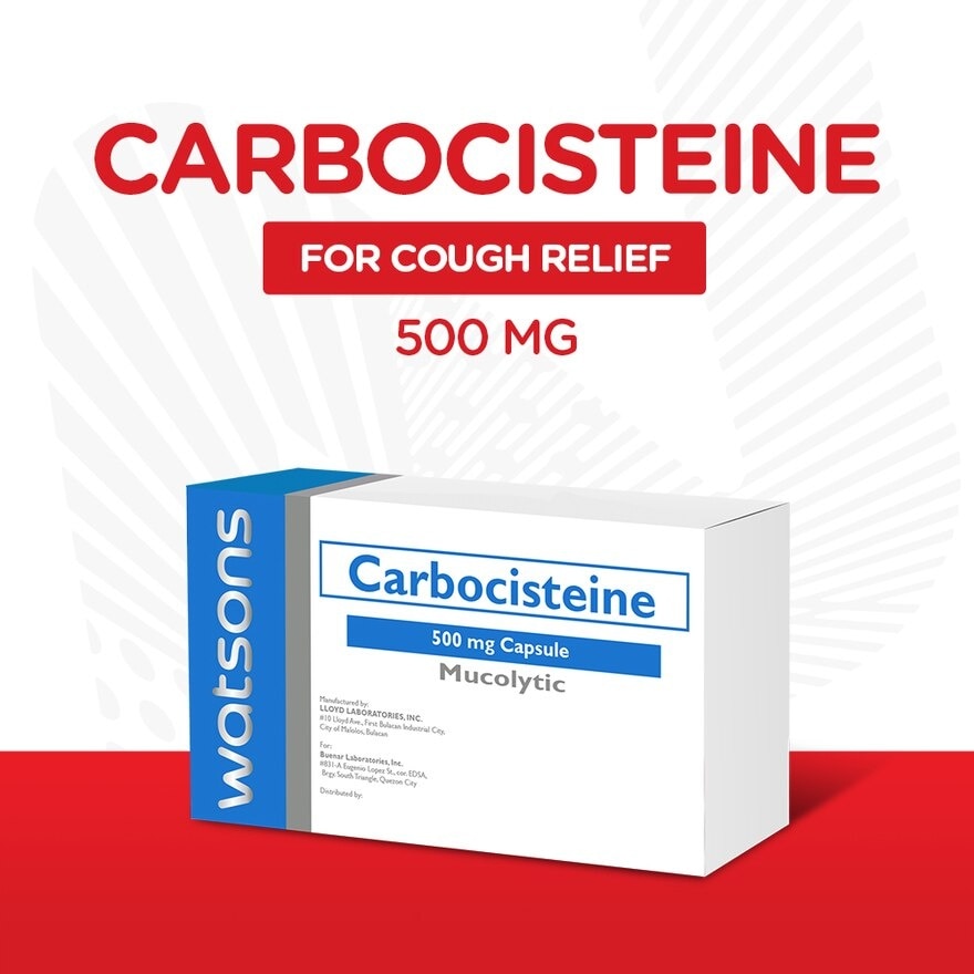 Carbocisteine 500mg Capsule 1 Capsule