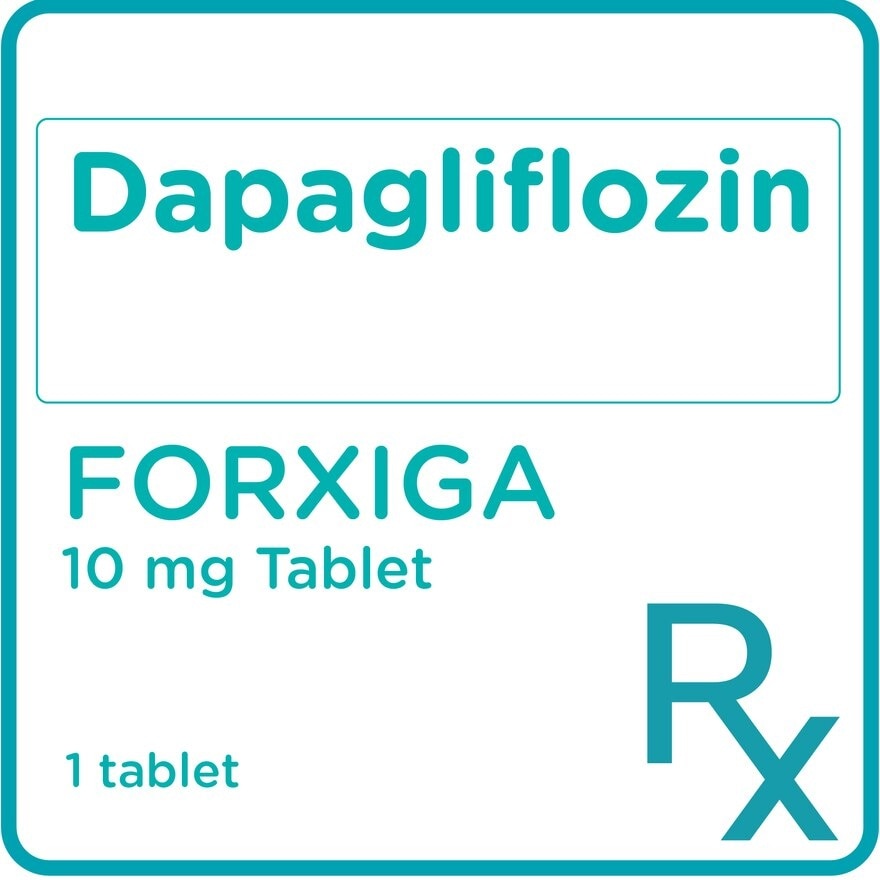 Forxiga Dapaglifozin 10mg 1 Tablet [Prescription Required]