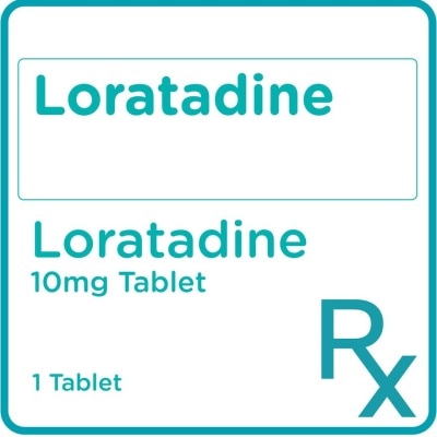 WATSONS GENERICS Loratadine 10mg 1 Tablet [PRESCRIPTION REQUIRED]