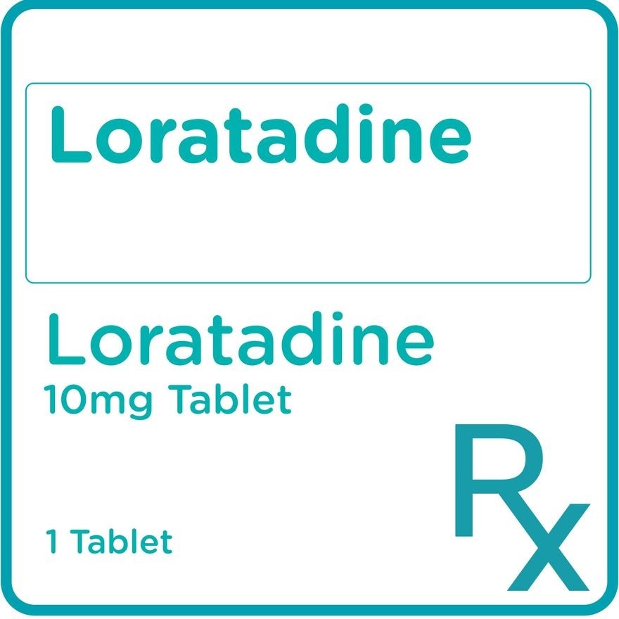 Loratadine 10mg 1 Tablet [PRESCRIPTION REQUIRED]