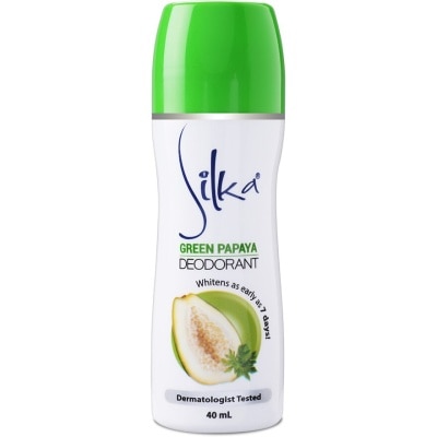 SILKA Green Papaya Whitening Deodorant 40ml