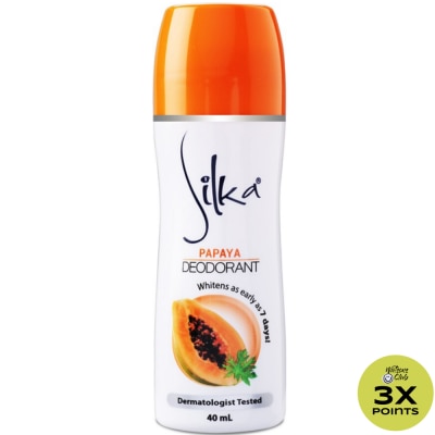SILKA Papaya Whitening Deodorant 40ml