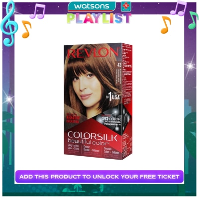 REVLON ColorSilk Medium Golden Brown 43