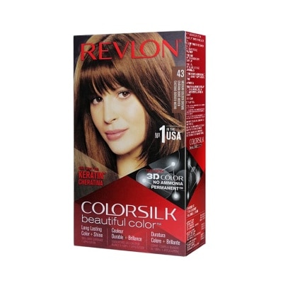 REVLON ColorSilk Medium Golden Brown 43