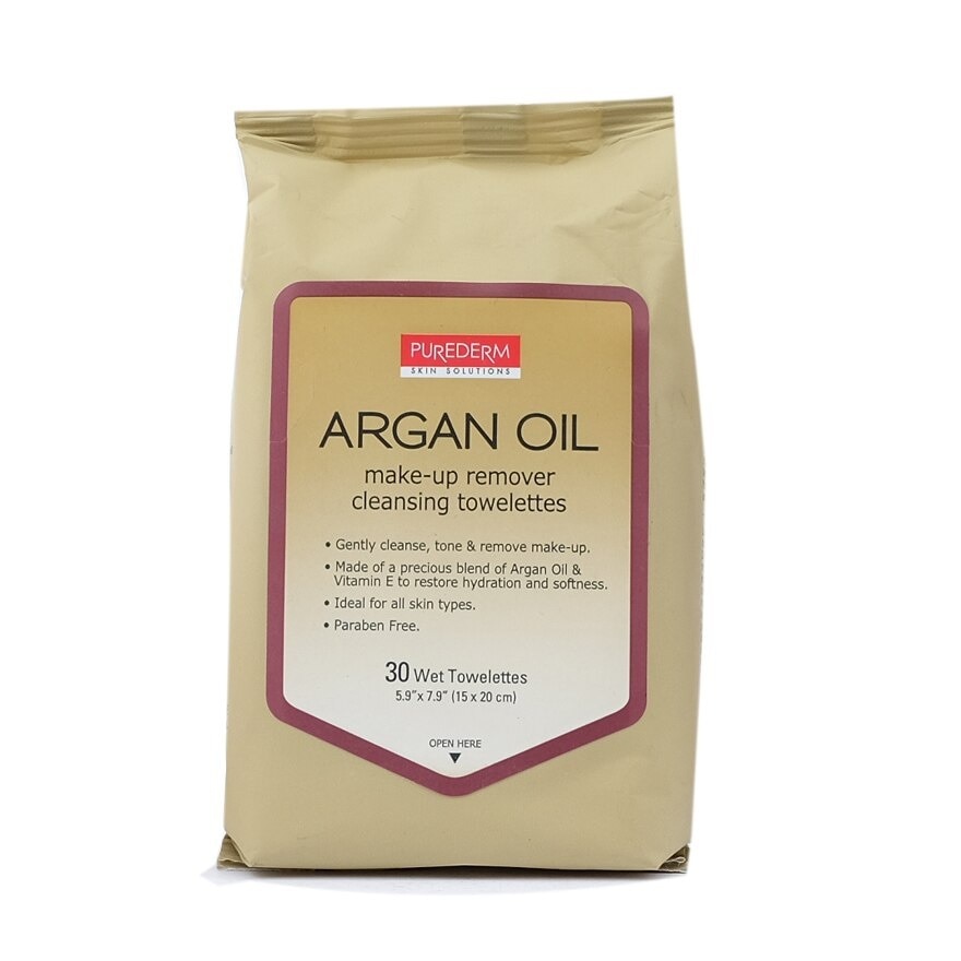 Make Up Remover Cleansing Tissue Argan Oil 30sheets