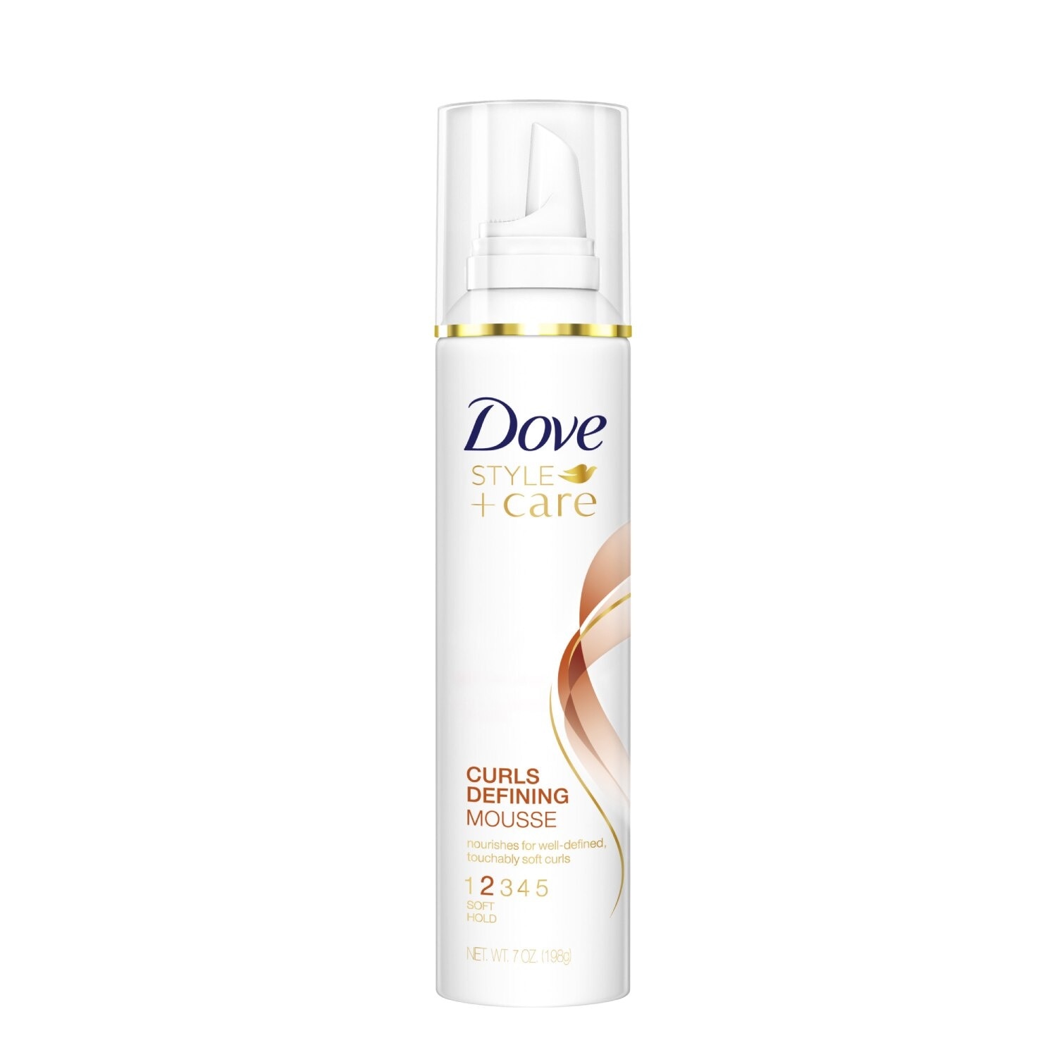 Dove Nourishing Curls Whipped Cream Mousse 198g