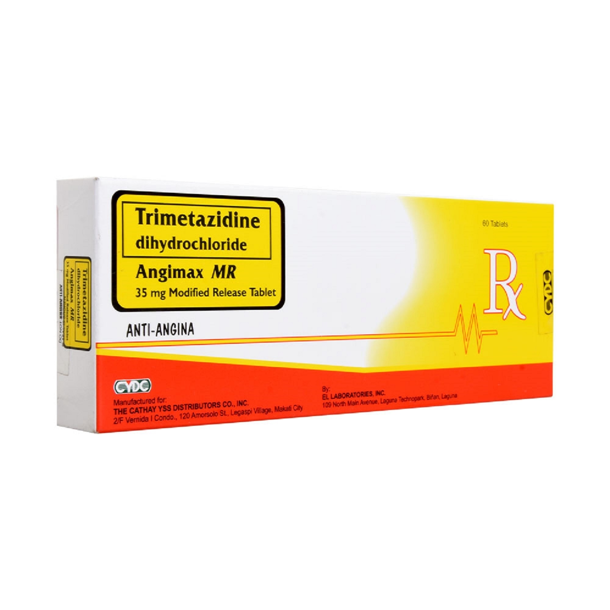 Trimetazidine 35 mg 1 Modified Release Tablet [PRESCRIPTION REQUIRED]