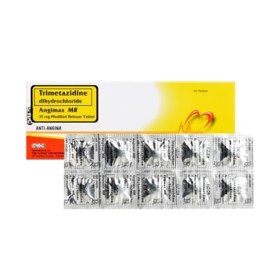 ANGIMAX Trimetazidine 35 mg 1 Modified Release Tablet [PRESCRIPTION REQUIRED]