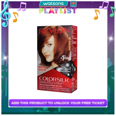 REVLON Colorsilk Hair Color No. 42 Medium Auburn