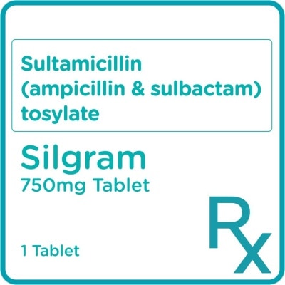 SILGRAM Sultamicillin tosylate [PRESCRIPTION REQUIRED]