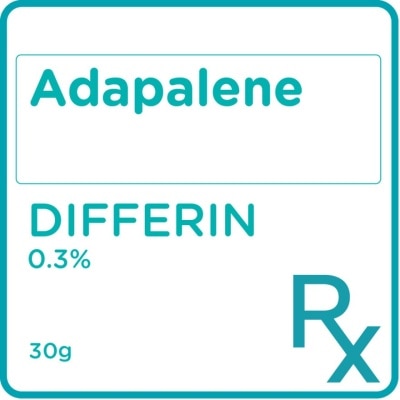 DIFFERIN, Adapalene 0.3% Gel 30g [PRESCRIPTION REQUIRED] | Watsons ...