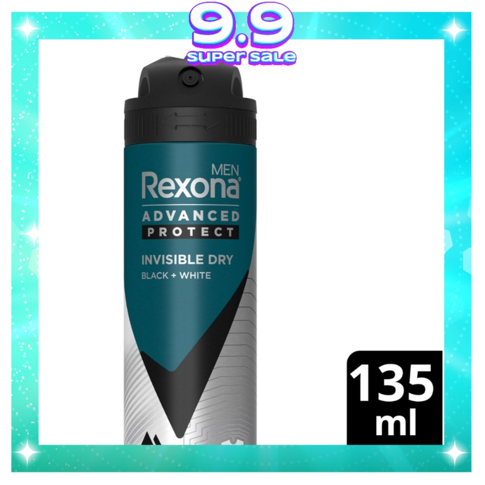 REXONA Men Deodorant Spray Invisible Dry 135ml
