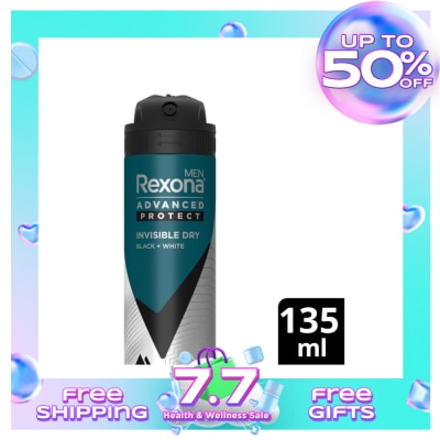 REXONA REXONA Men Deodorant Spray Invisible Dry 135ml