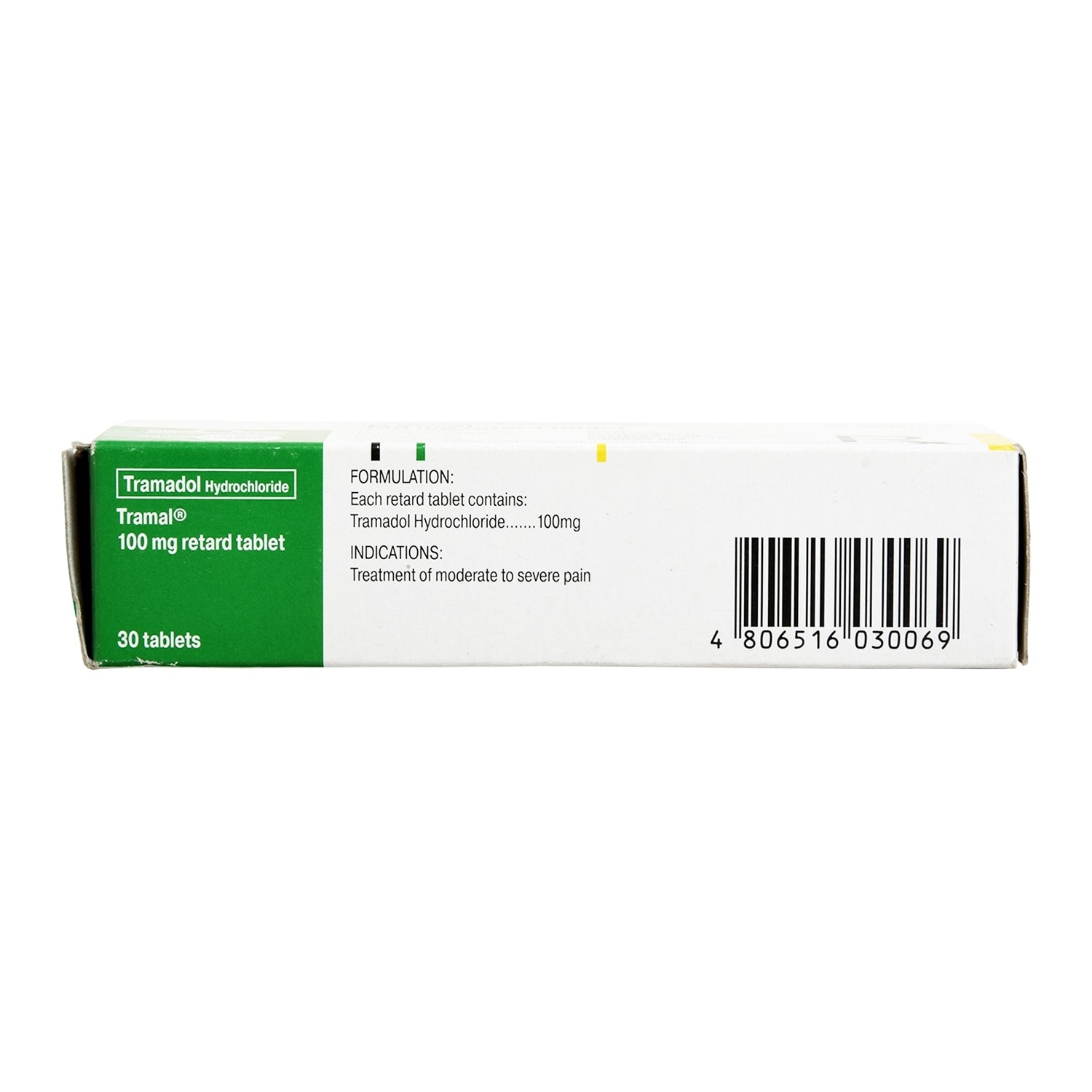 Tramadol HCl 100mg 1 Tablet [Prescription Required]