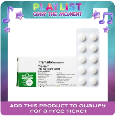 TRAMAL - TRAMAL Tramadol HCl 100mg Sold Per Piece [Prescription Required]
