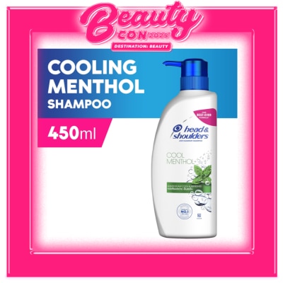 HEAD N SHOULDERS Cool Menthol Shampoo 450mL
