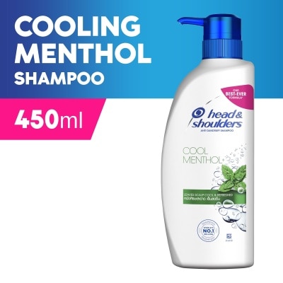 HEAD N SHOULDERS Cool Menthol Shampoo 450mL