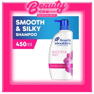 HEAD N SHOULDERS Smooth and Silky Shampoo 450mL