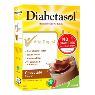 DIABETASOL Chocolate Flavour 600g