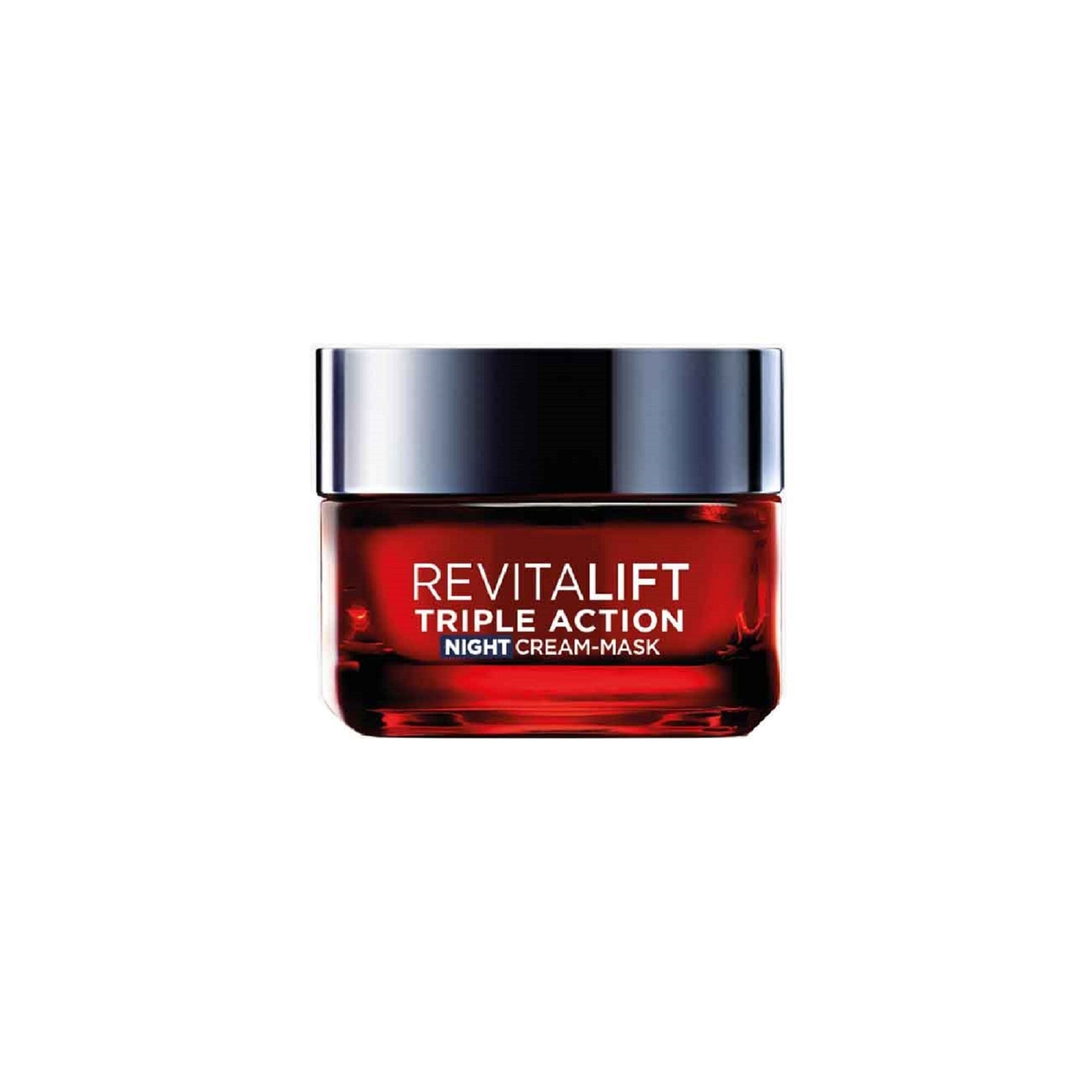 Paris Revitalift Triple Action - Anti-Aging Night Cream 50ml (REDUCES FINE LINES)