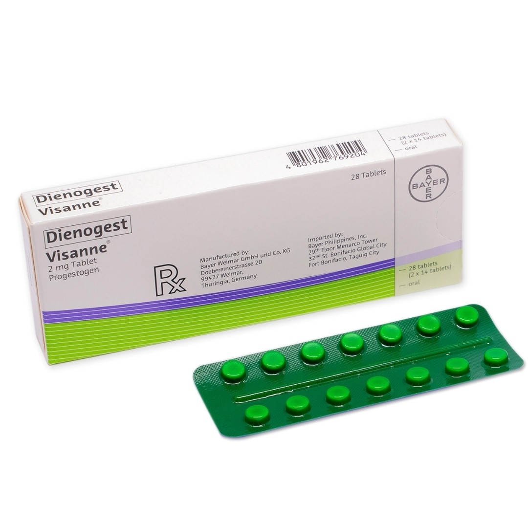 Dienogest 2mg x28 Tablets/Pack [PRESCRIPTION REQUIRED]